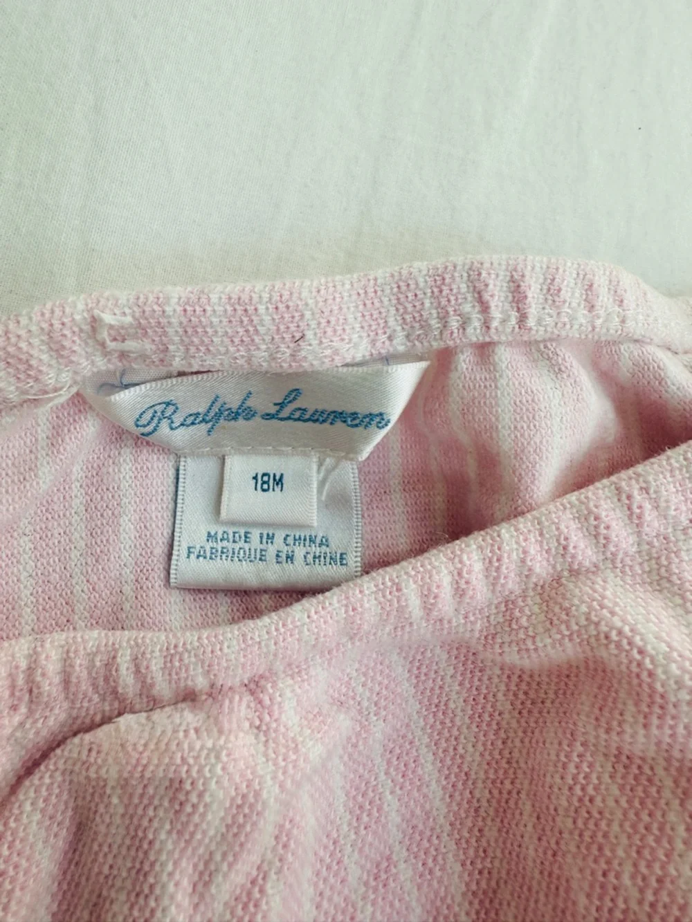 Ralph Lauren 100% Cotton Pink Peony Cotton Bloomers for Toddler Girl 18m months